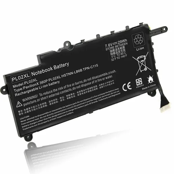 Hp Pavilion 11-n X360 HP PL02XL TPN-C115 751681-421 751875-001 751875-005 HSTNN-DB6B HSTNN-LB6 BPL02029XL Batarya