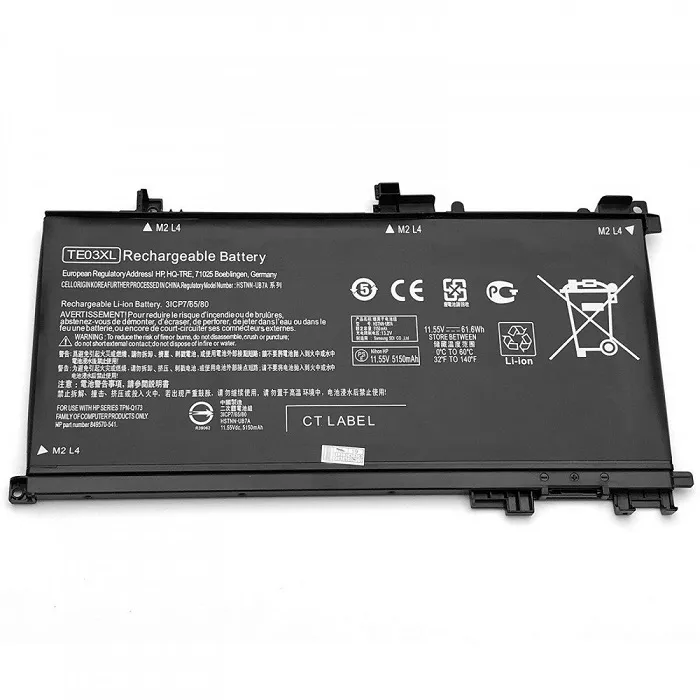 HP TE03XL TE04XL Omen 15-ax, Pavilion 15-BC, HSTNN-UB7A TPN-Q173, TPN-Q173 849910-850 849570-541 Batarya Pili