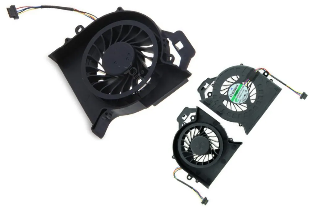Hp DV6-6000 Hp DV7-6000 CPU FAN Mf60120v1-C180-S9a(Dc5v 2.0A)/Ksb0505hb(Dc5v 0.4A)