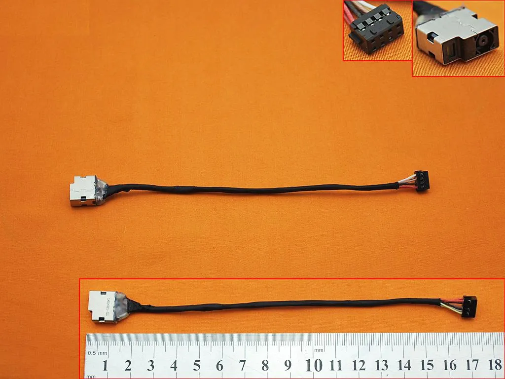 HP 15-G 15-R 15-H 15-R000 HP 250 G3 HP 255 G3  DC Power Jack Kablolu