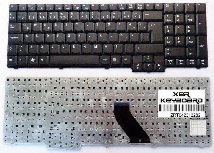 Acer 5635 Acer 5635Z Acer 5635G Acer 5635Z Acer 5635ZG Acer 5235 Acer 7220 Acer 7620 Acer 7620G Acer 7620Z ZR6 KLAVYE TÜRKÇE