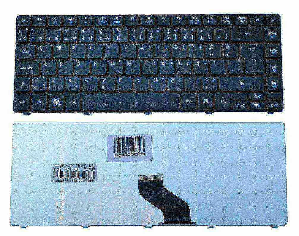 Acer 3410T Acer 3810 Acer 3810T Acer 4410T Acer 4810T Acer 4820T Acer 4738 Acer 4741 Acer 4750 Klavye NAK-AMK0T