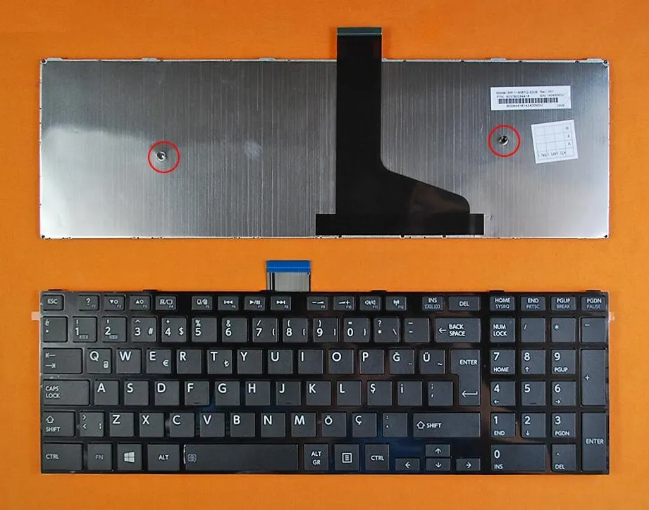 Toshiba C55, Toshiba C55-A Klavye Türkçe MP-11B56TQ-930B