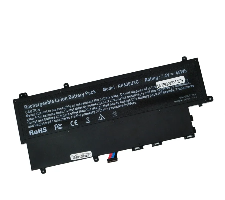 Samsung NP530U3C, NP530U3B, Notebook Batarya AA-PBYN4AB 7.4V 45Wh