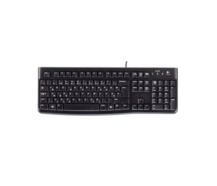 Logitech K120 Klavye F TR Siyah 920-004163