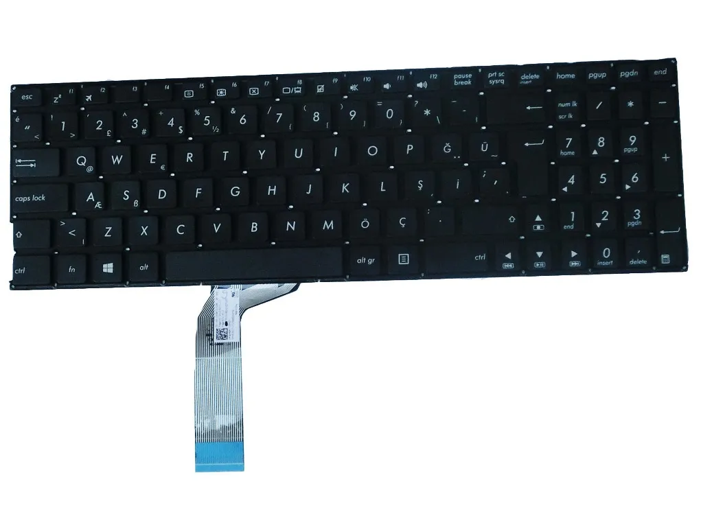 Asus X556, A556u, A556ua, A556ub, A556uf, A556uj, A556ur, A556uv, A556 Klavye MP-13K96TQ-5286 0KNB0-610QTU00