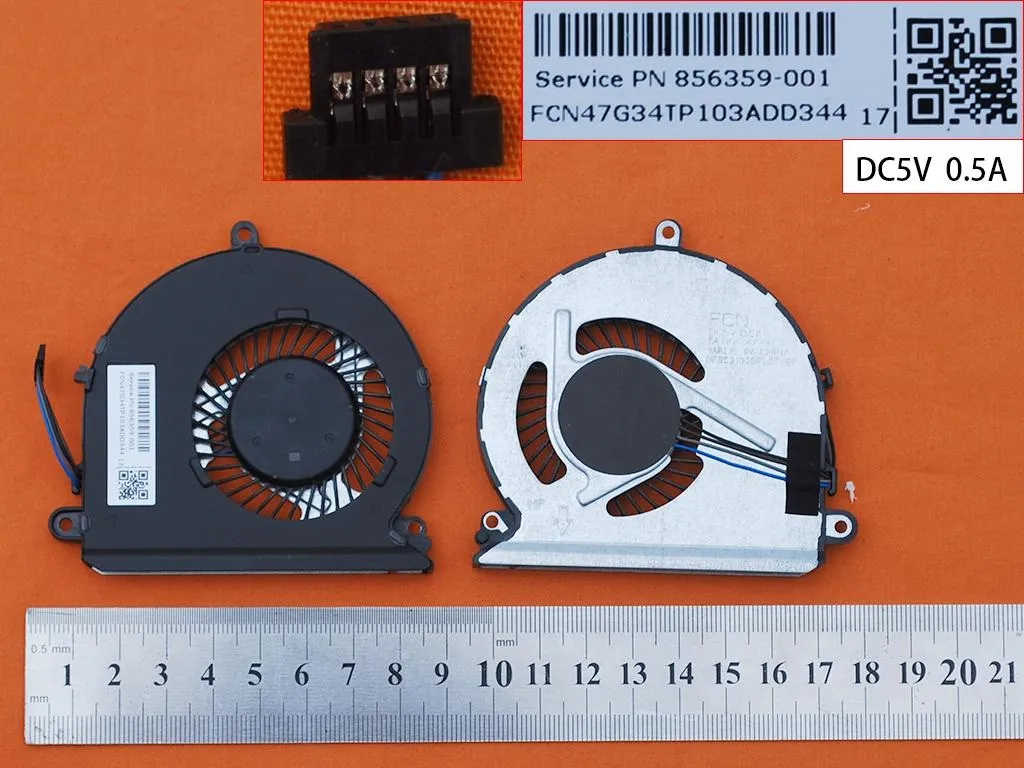 Lenovo V310-14Isk V310-15Isk E42-80 Fan 856359-001 Dfs531005pl0t
