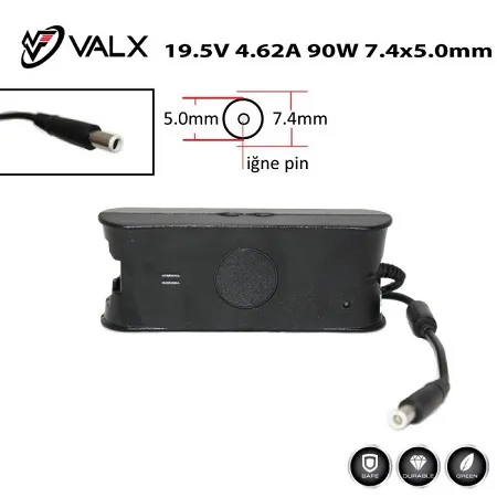 Dell inspiron N5030 Notebook Adaptör (MUADİL 19.5V 4.62A 90W)