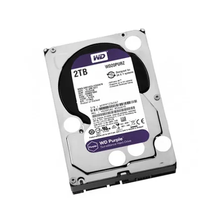 WD Purple 3.5 2TB SATA3 64MB DV 7/24 Güvenlik Diski WD20PURZ