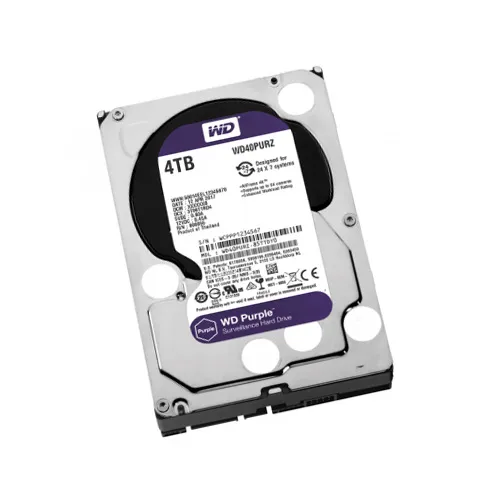 WD Purple 4TB SATA3 3.5 256MB 7/24 Güvenlik Diski WD43PURZ