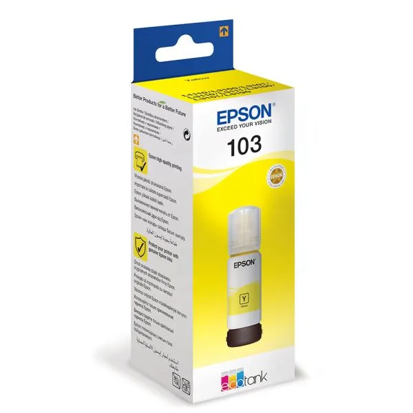 Epson C13T00S44A 103 65 ML Sarı Mürekkep Yellow