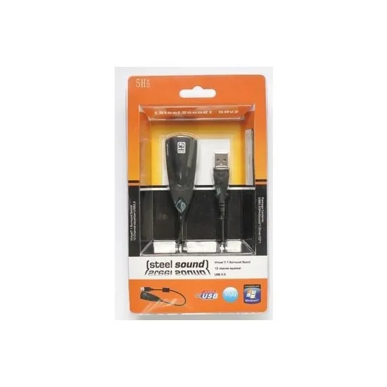 Hadron HDX5254 USB 2.0 5H/V2 Virtual 7.1 Ses Kartı