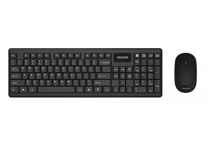 Philips SPT6314 Siyah Kablosuz 1200dpi Q Standart Klavye + Mouse Set