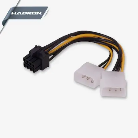 Hadron HD4536 6 Pin Ekran Kartı Power Kablo