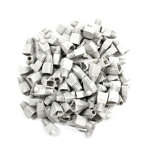 TeknoGreen TKJ-45PW Beyaz RJ45 Kılıf Plug (100 Adet Paket)