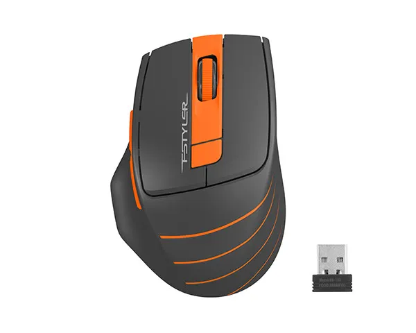 A4 Tech FG30 Kablosuz Optik Mouse 2000 Dpi Turuncu