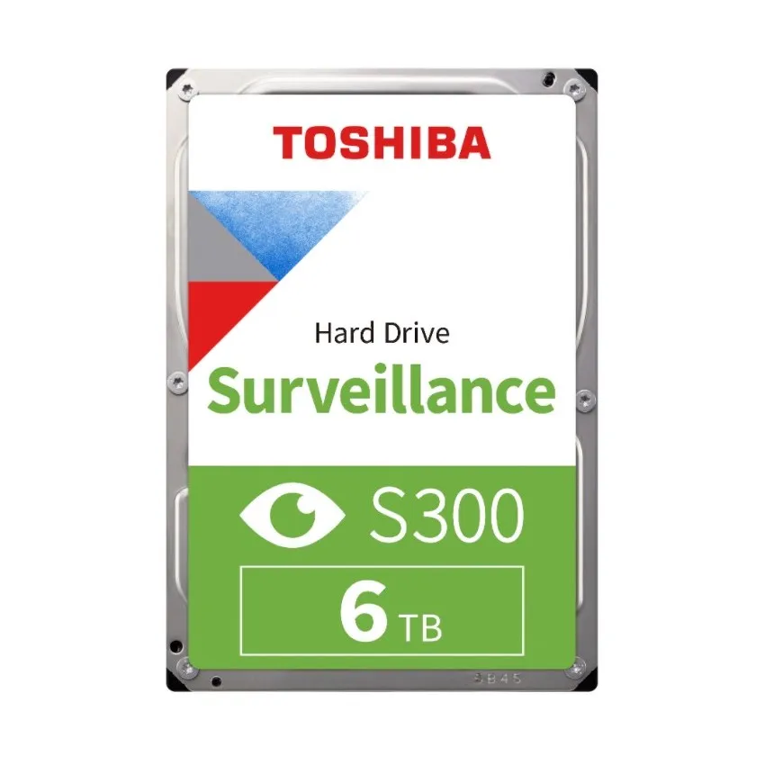 Toshiba S300 6TB SATA3 7200Rpm 256Mb 7/24 Güvenlik Diski HDWT860UZSVA