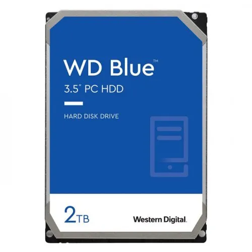 WD Blue 3.5 2TB SATA6 7200RPM 256MB Pc Harddisk WD20EZBX
