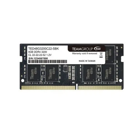 Team Elite 8GB DDR4 3200Mhz SODIMM Ram TED48G3200C22-S01