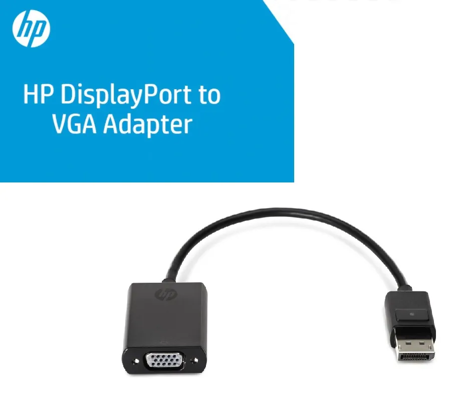 Hp F7W97AA Displayport to Vga Çevirici Kablo Hp 752661-004, 753745-001