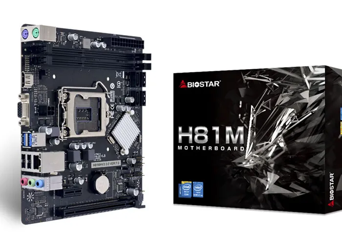 Biostar H81MHV3 Intel H81 1600 MHz DDR3 Soket 1150 mATX Anakart