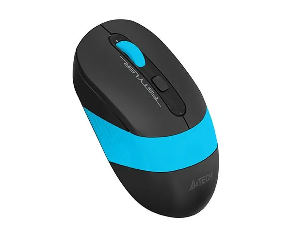 A4 Tech FG10 Kablosuz Optik Mouse Siyah/Mavi