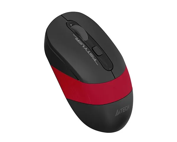A4 Tech FG10 Kablosuz Optik Mouse Siyah/Kırmızı