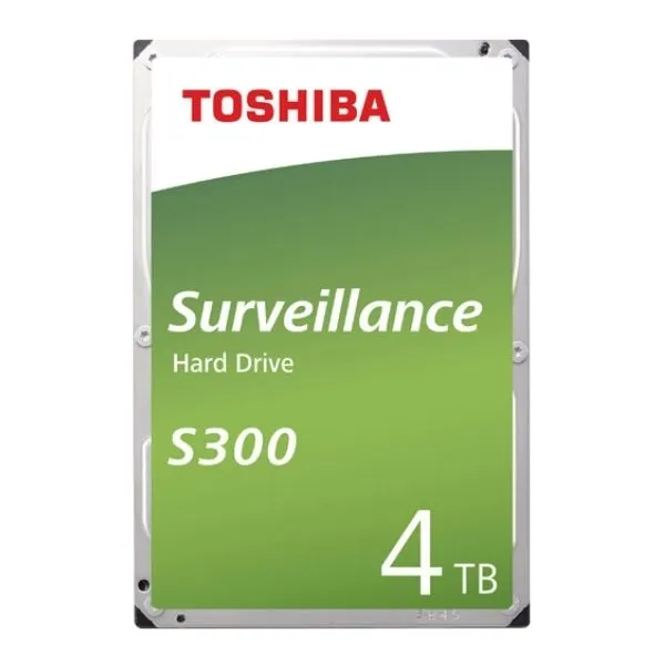 Toshiba S300 4TB HDWT840UZSVA SATA3 5400rpm 6.0Gb/s 256MB 7/24 Güvenlik Diski