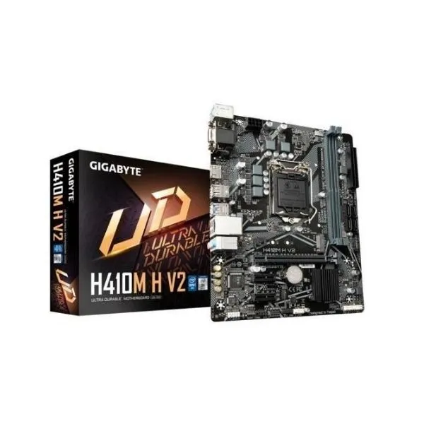 Gigabyte H410M H V2 1200P DDR4 2933MHZ Vga Hdmı Usb3.2 M.2 Anakart