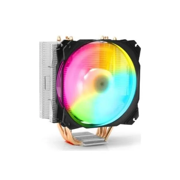 Nivatech NTC-S60 Intel LGA 1700 AMD AM5 6xIsı Borusu Kule Tipi RGB İşlemci Fanı